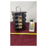 Rotating,Spice rack, and recipe scale