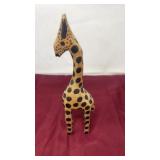 Wooden carved giraffe