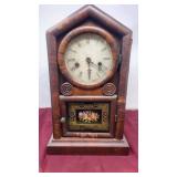 E N Welch, Forest Ville, CT. Mantel Clock,