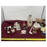 Collection of figurines, cows, shape, mice,