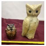 Owl figurines porcelain GOEBEL Germany and