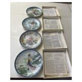 Imperial Jingdezhen porcelain plates,