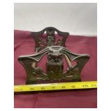 Bronze?Owl adjustable book rack