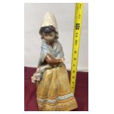 Lladrï¿½ porcelain sculpture titled "Country Girl"