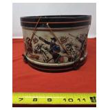 Converse Tin  Drum With Civil War Theme