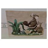 NiB Charming Tails Cattail Catapult Figurine