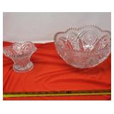 Decorative Cut Glass bowls
