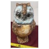 Ceramic owl 13 inches tall made in Italy