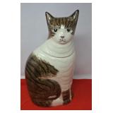 N.S. Gustin Cat Cookie Jar