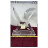 Hi I Van Teal Lucite Sculpture 1970ï¿½s , signed