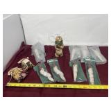 New Christmas Santa ornaments by RAZ angel