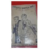 Ted Withers artist sketch pad