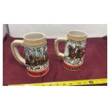 Budweiser 1987 Collector Series "C" Holiday