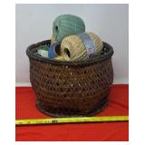 Woven Baske of Thread