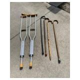 Crutches and canes
