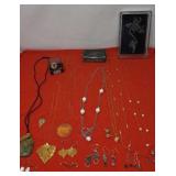 Earring, Necklaces, Some Matching