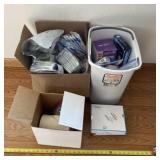 Medical supplies including bandages and wraps.