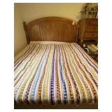 Crochet afghan blanket that is beautiful measures