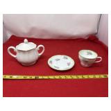 Royal albert tea cup and plate. white ironstone