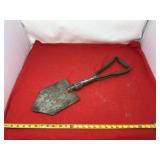 Foldable trench shovel from WWII