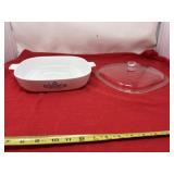 Corning ware corn flower casserole dish