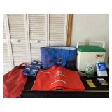 Trader Joeï¿½s carry cooler, paint thinner,