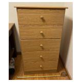 Lang Furniture 5 drawer chest of drawers measures