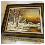 16.5 x 20.5 framed canvas print by Doares.