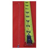 18" 14k 10k Yellow Gold Necklace &10k  Pendant