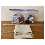 Teutopolis State Bank yard stick, furniture