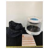 Nu wave infrared oven with case.