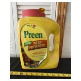 Preen weed preventer over half full.