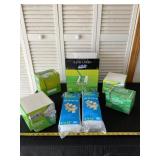 Swiffer dry cloths and new vent filters.