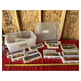 Bachmann railroad scale model set with tote and