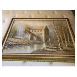 29 x 41 framed painting by W. Jones