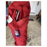 Deluxe barrel chair in carrying case.