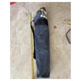 Coleman Max chair with drink holders and carrying