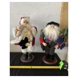 Two Victorian Style Santa Claus.