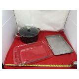 Pyrex dish and sky light pot