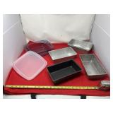 Pyrex baking dishes and smaller baking dishes