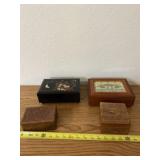 Jewelry boxes one musical.