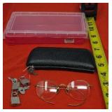 Old Glasses, Locks & Container