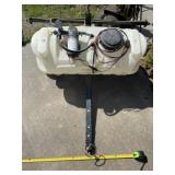 Rural King 15 gallon pull behind sprayer with