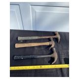Estwing and two more hammers.