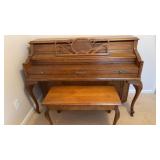 Chickering & Sons upright piano