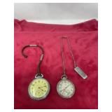 Hamilton pocket watch with leather strap Elgin