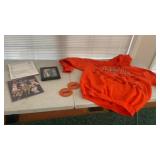Illini memorabilia signed sweatshirt coasters I