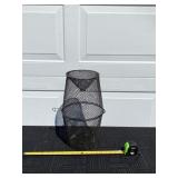 Torpedo minnow trap.