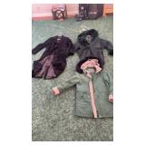 Womenï¿½s coat size medium forecaster, long black