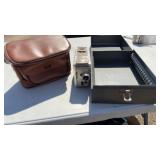 Brownie 8 mm movie camera and case